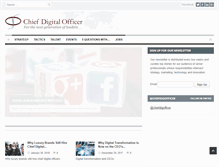 Tablet Screenshot of chiefdigitalofficer.net
